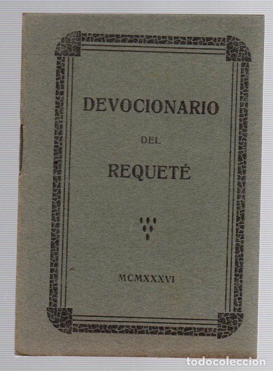Militaria: DEVOCIONARIO DEL REQUET&Eacute;. A&Ntilde;O 1936. VITORIA