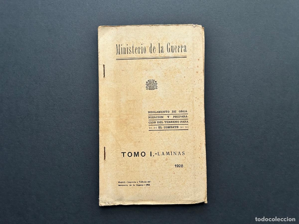 Militaria: Reglamento de organizaci&oacute;n &ndash; El Combate &ndash; Ministerio de Guerra &ndash; L&aacute;minas Rep&uacute;blica Espa&ntilde;ola 1933