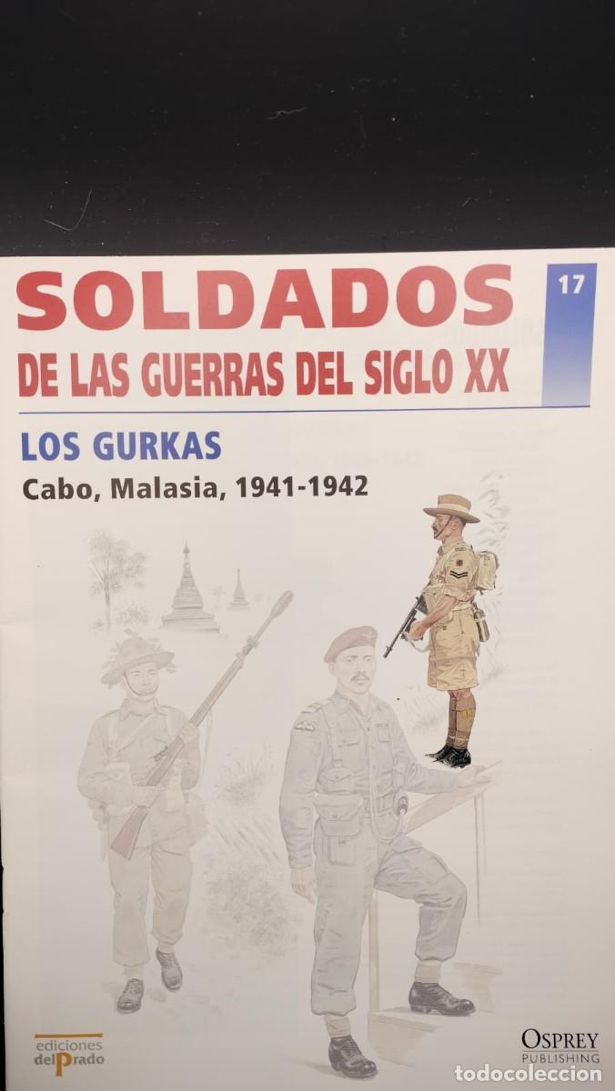 Militaria: SOLDADOS DE LAS GUERRAS DEL SIGLO XX. N&ordm; 17. OSPREY MILITARY. EDICIONES DEL PRADO 2001
