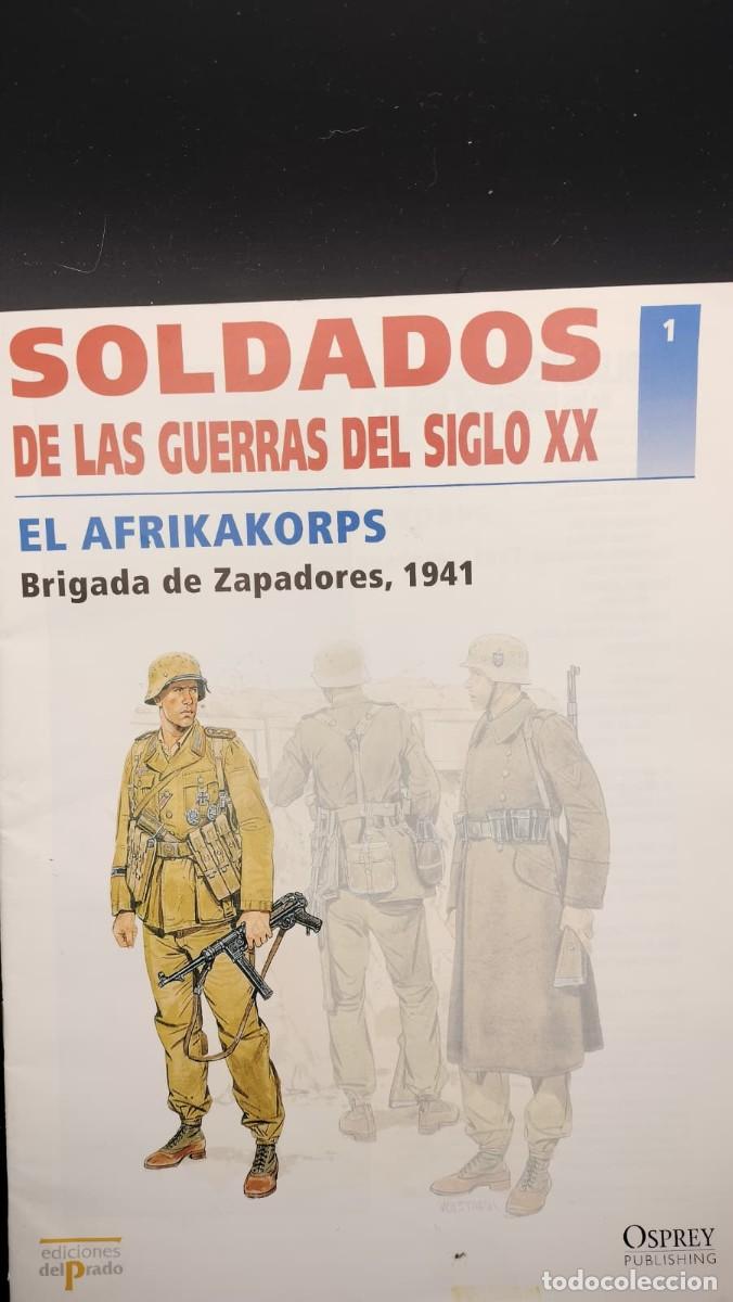 Militaria: SOLDADOS DE LAS GUERRAS DEL SIGLO XX. N&ordm; 1. OSPREY MILITARY. EDICIONES DEL PRADO 2001