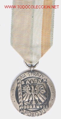Militaria: Medalla polaca. - Foto 1
