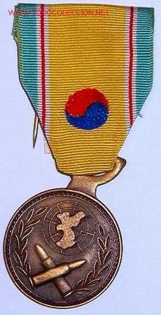 Militaria: Medalla de Korea. - Foto 1