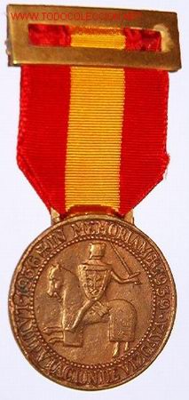 Militaria: Medalla de Vizcaia. - Foto 1