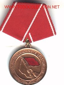 Militaria: Medalla de la R.D.A.. - Foto 1