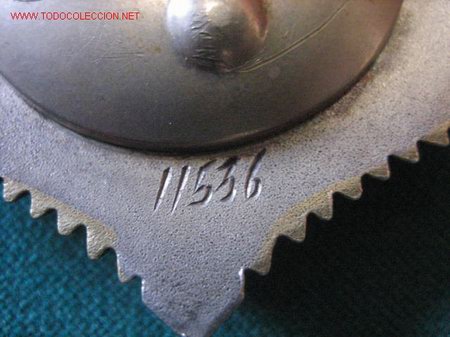 Militaria: Placa de Mongolia, numerada (11536). - Foto 3