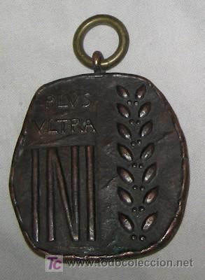 Militaria: MEDALLA PLUS ULTRA INI, DE BRONCE - Foto 1