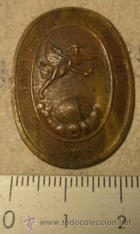 Militaria: Parte de medalla, sin terminar - Foto 1