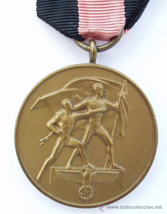 Militaria: ALEMANIA III REICH - MEDALLA ANEXION SUDETES+DISTINTIVO PRAGER BURG