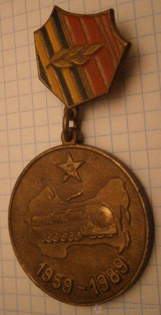 Militaria: Medalla Sovi&eacute;tica de Ferrocarriles - Foto 1