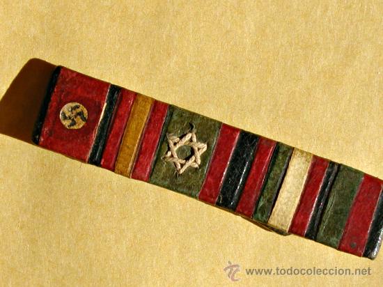 Militaria: PASADOR PATRIOTICO CON BANDERAS DE COLONIAS ESPA&Ntilde;OLAS Y PAISES ALIADOS, GUERRA CIVIL. Hecho de cuero