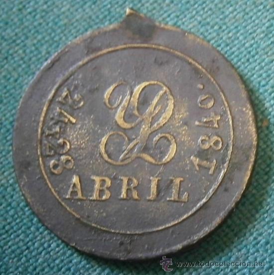 Militaria: Medalla PERACANS, incompleta - Foto 1