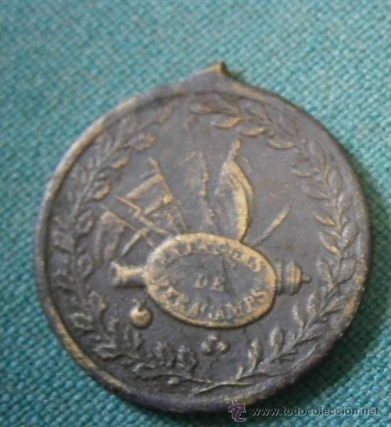 Militaria: Medalla PERACANS, incompleta - Foto 2