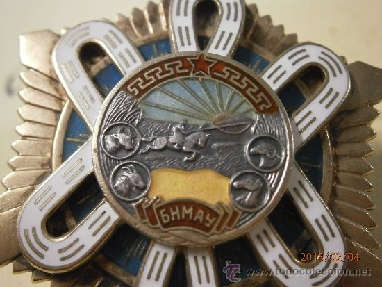 Militaria: Placa de Mongolia, numerada (11536). - Foto 7