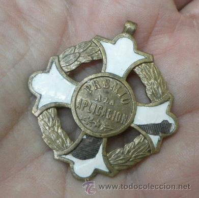Militaria: Medalla escolar - Foto 1