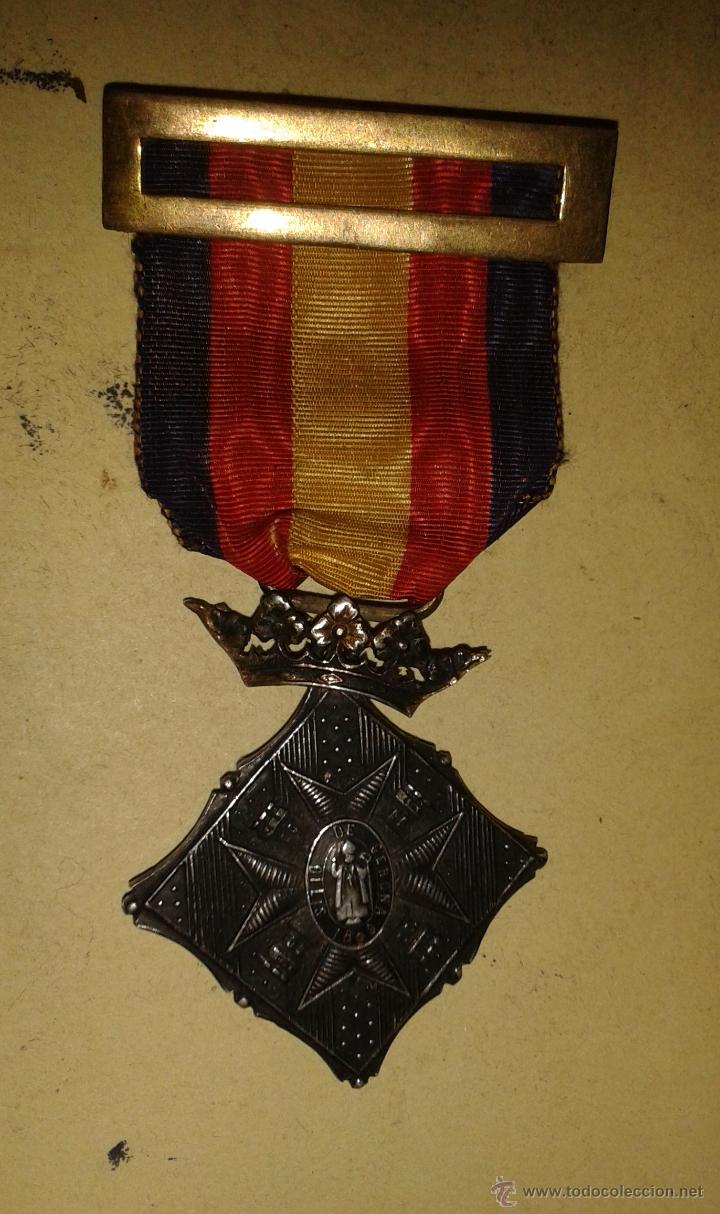Militaria: Medalla del centenario de Gerona, versi&oacute;n de plata - Foto 1
