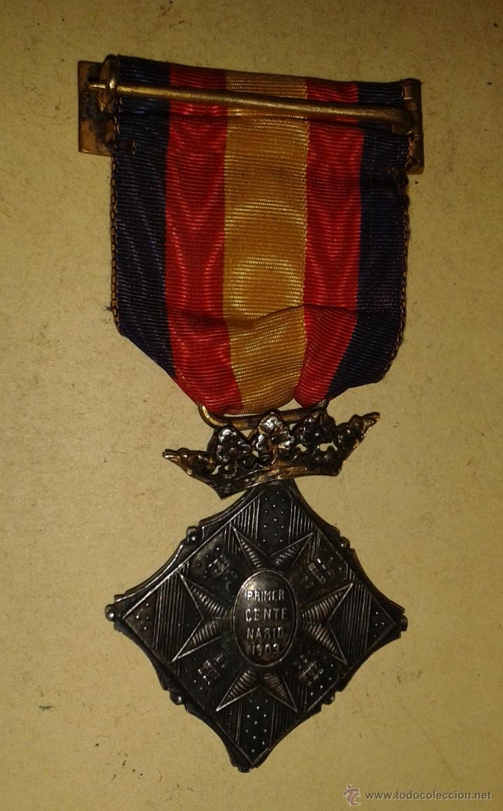 Militaria: Medalla del centenario de Gerona, versi&oacute;n de plata - Foto 2