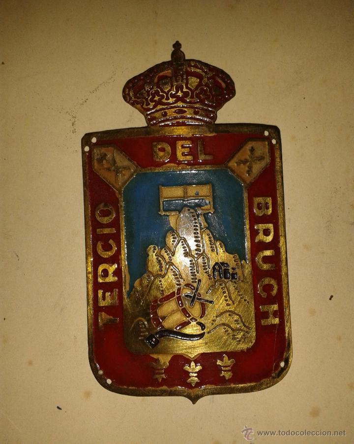 Militaria: Placa de brazo, tercio del Bruch, legi&oacute;n - Foto 1