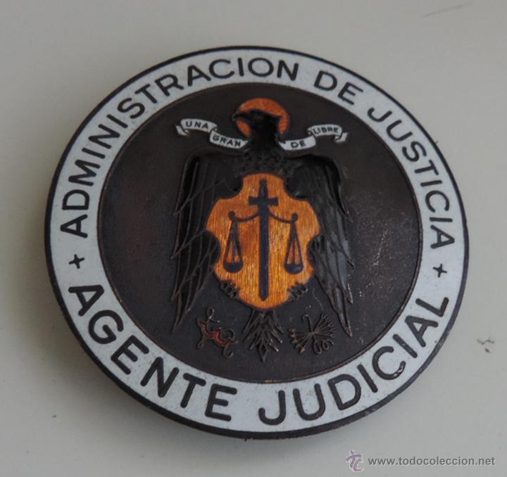 placa administrador judicial - esmaltada - metá - Compra venta en