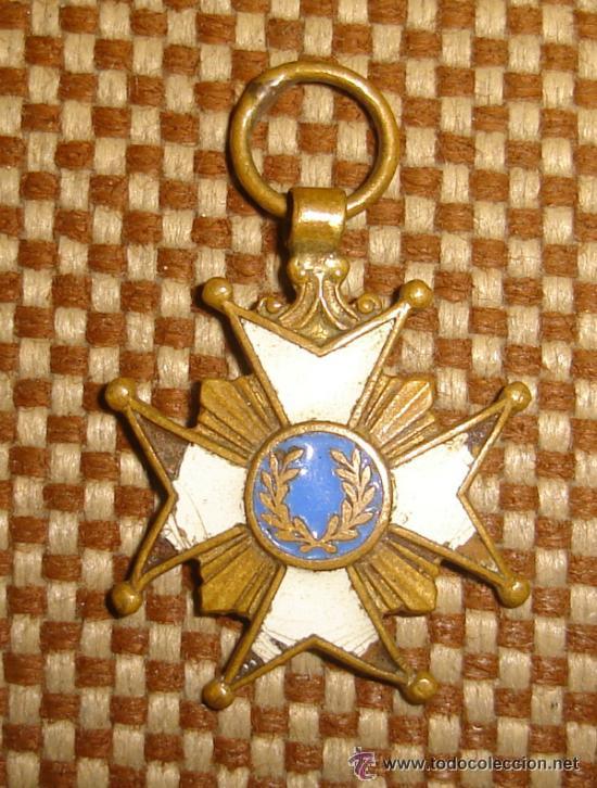 Militaria: MEDALLA ESMALTADA A IDENTIFICAR. 2.7CM - Foto 1