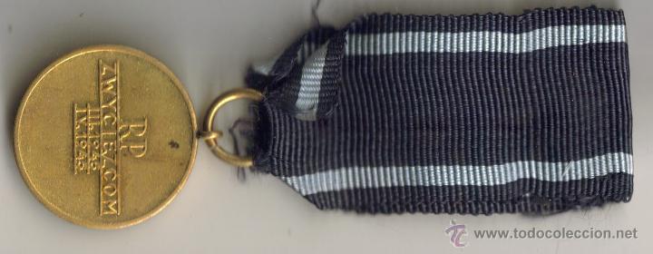Militaria: Polonia medalla del Oder Neisse y Baltico - Foto 2