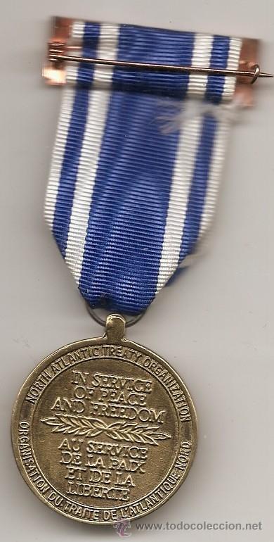 Militaria: Medalla de la OTAN NATO - Foto 2
