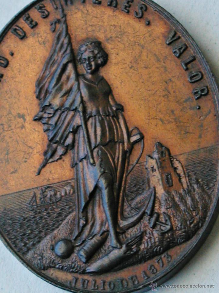 Militaria: MEDALLA A LOS DEFENSORES DE LA CARRACA. PERFECTA CONSERVACI&Oacute;N. CASTELLS 1873