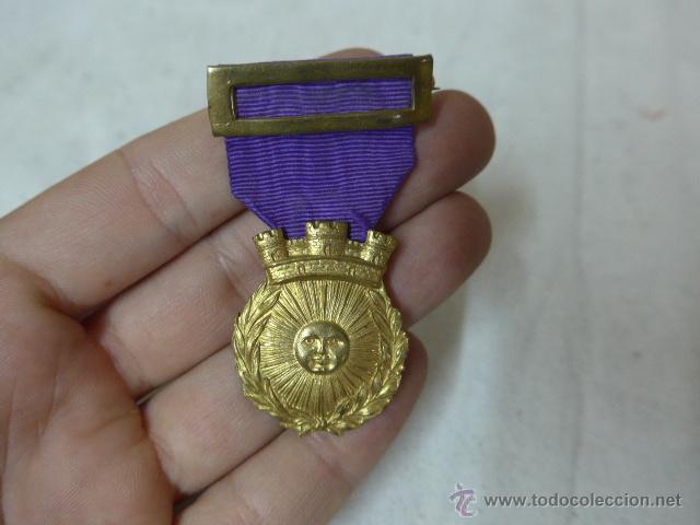 Militaria: Antigua medalla republicana de la academia de la poesia espa&ntilde;ola, Original. Republica Espa&ntilde;ola.