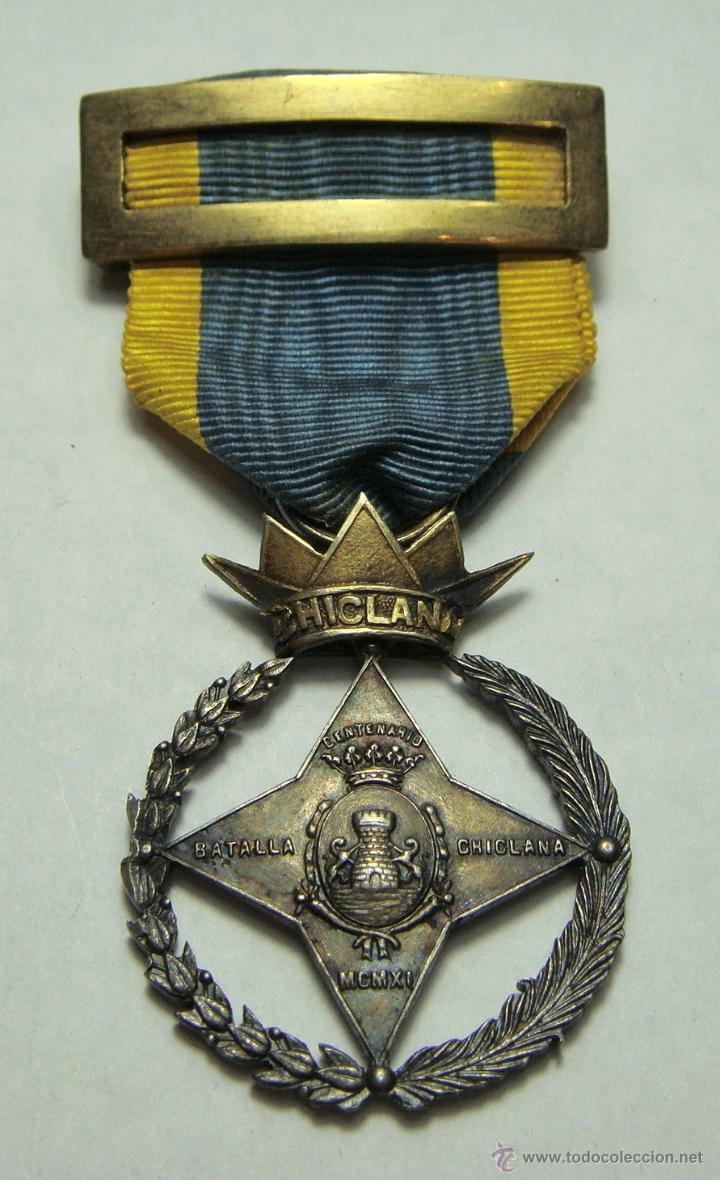Resultado de imagen de medalla de chiclana