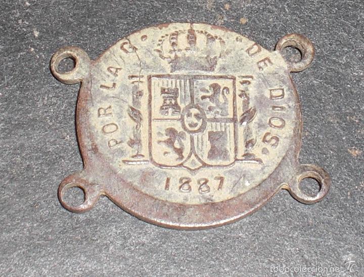 Militaria: Medalla Isabel 2 1882 - Foto 2