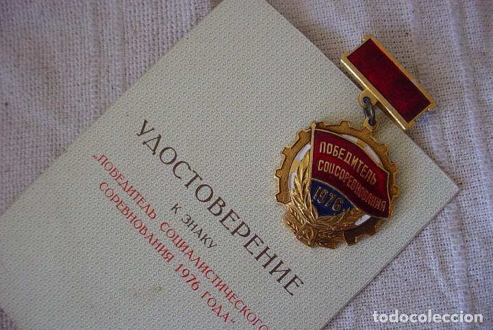 Militaria: Condecoracion Sovietica con documentacion - Foto 3