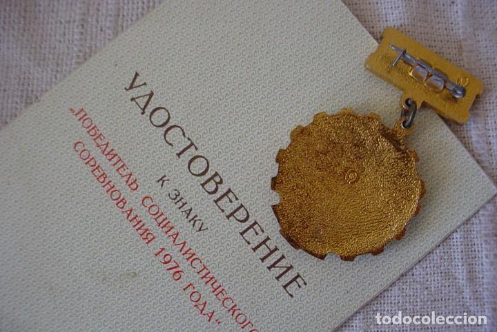 Militaria: Condecoracion Sovietica con documentacion - Foto 4