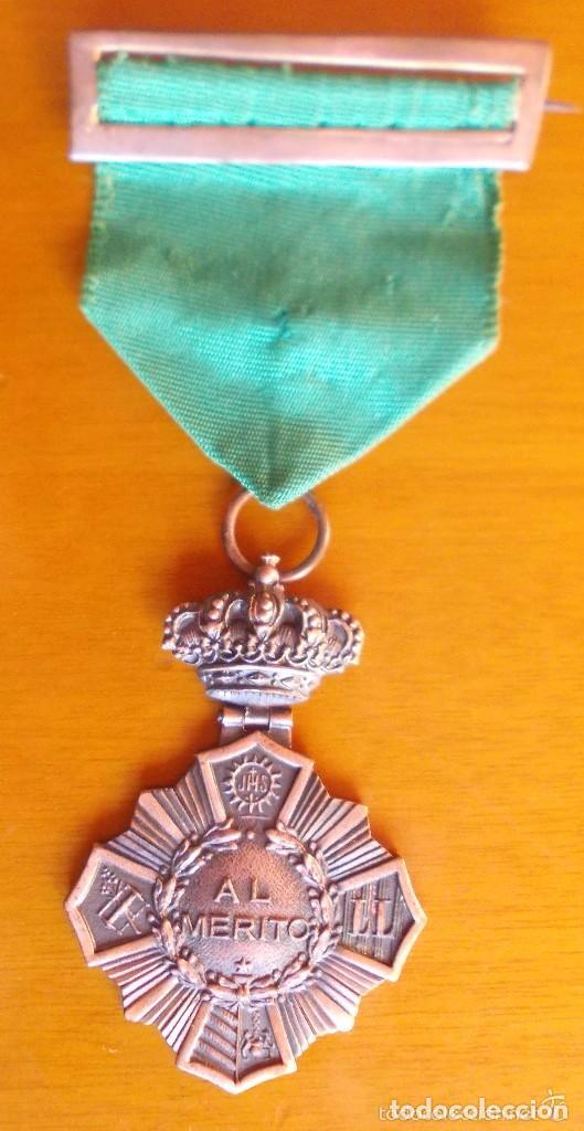 Militaria: MEDALLA AL MERITO. PENDIENTE DE CATALOGAR, - Foto 1