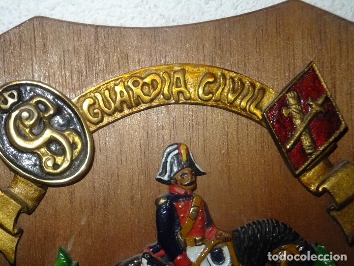 Militaria: Metopa Guardia civil de gala a caballo - Foto 3