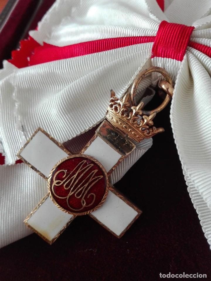 Militaria: Gran Cruz de la Orden del Mérito Militar blanca.Completa. Vilanueva y Laiseca - Foto 5 - 121614915