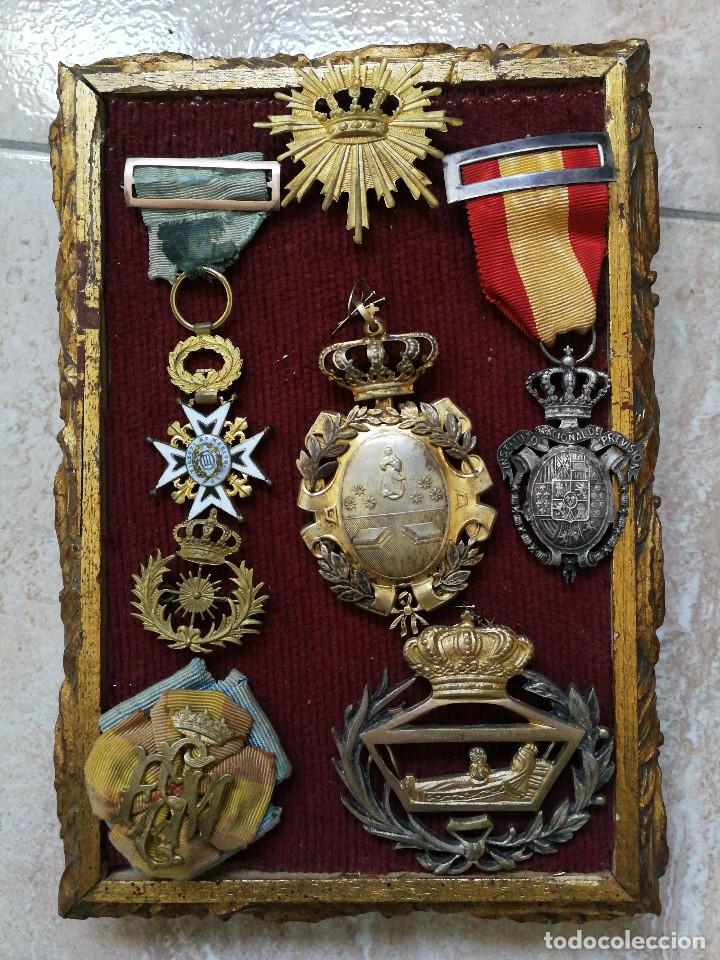 Lote de 7 medallas militares y condecoraciones - Vendido ...