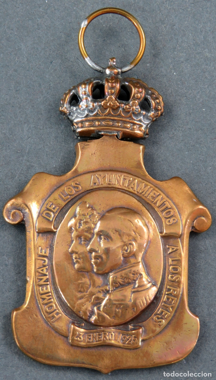 Medalla Antigua Reyes España 1925 