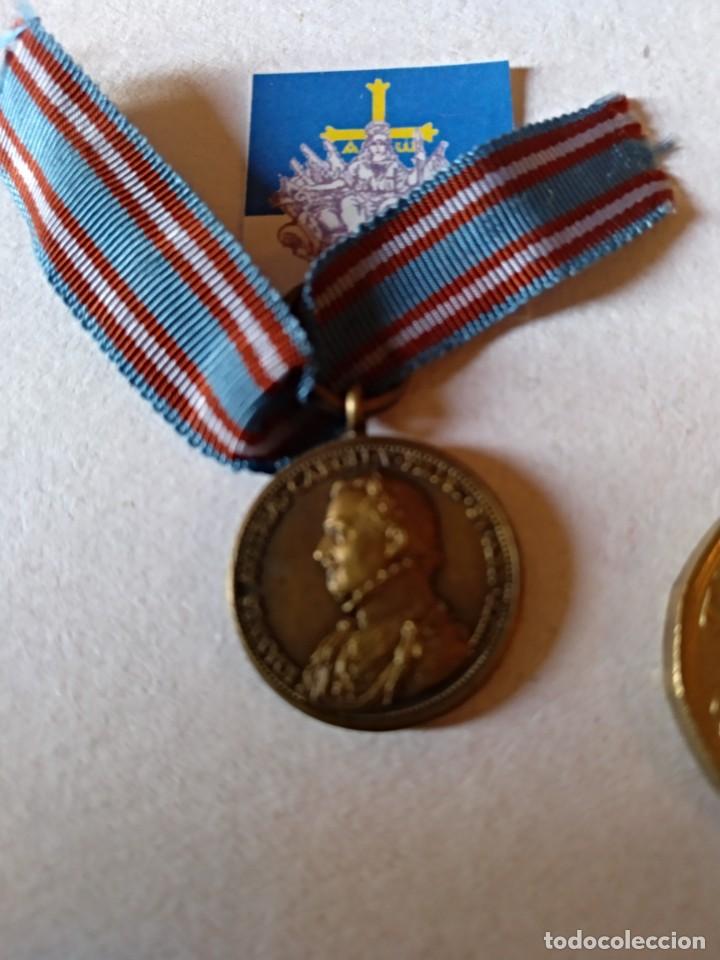 Militaria: Medalla del centenario de la batalla de Lepanto - Foto 1