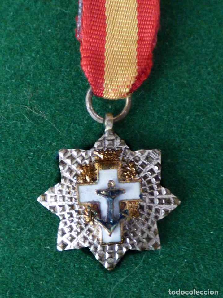 Militaria: M&Eacute;RITO NAVAL BLANCO. CRUZ DE 2&ordf; CLASE.