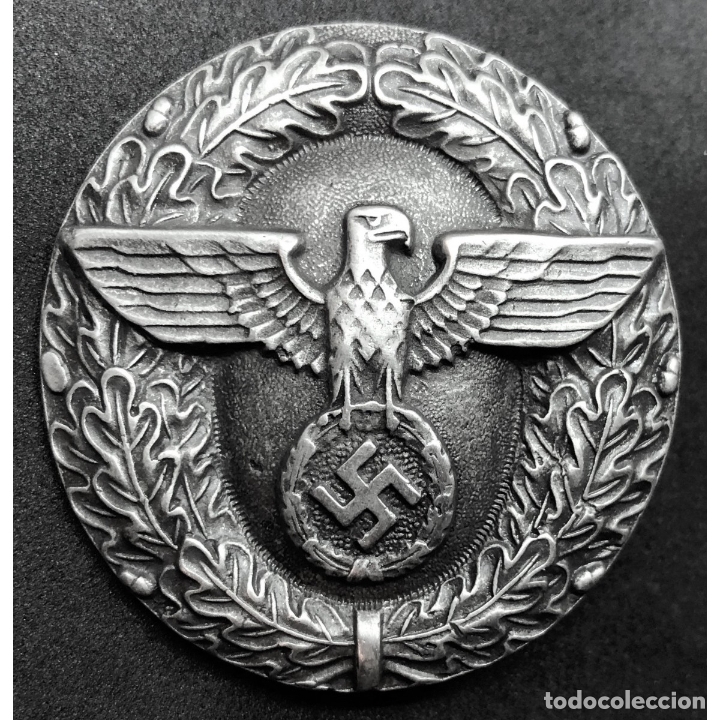 Militaria: R&eacute;plica Insignia Polic&iacute;a Alemana Polizei &ndash; Tercer Reich Alemania