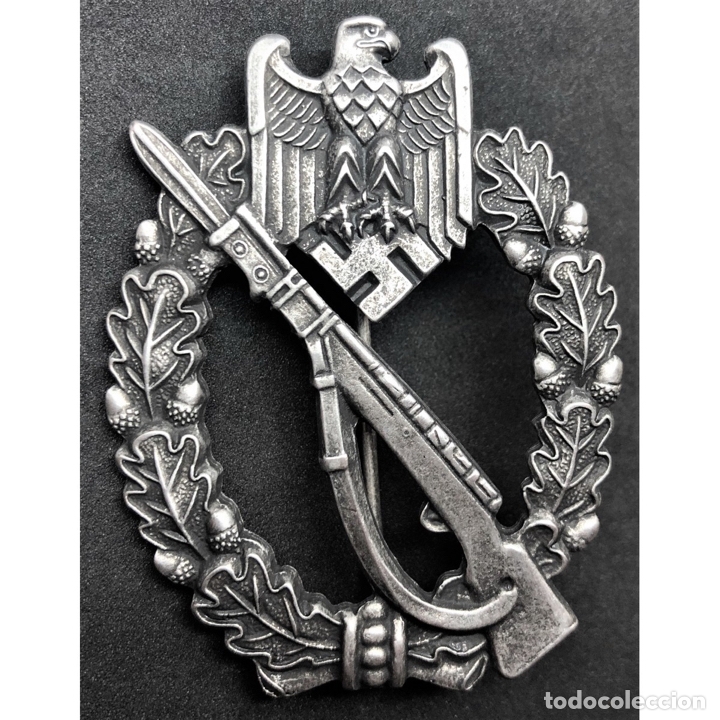 DISTINTIVO ASALTO INFANTERIA CATEGORIA PLATA ALEMANIA NAZI TERCER REICH WEHRMACHT (Militar - Reproducciones y Réplicas de Medallas )
