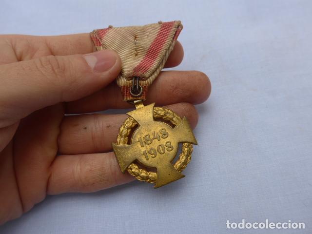 Antigua Medalla Austriaca De 1908 Original Comprar