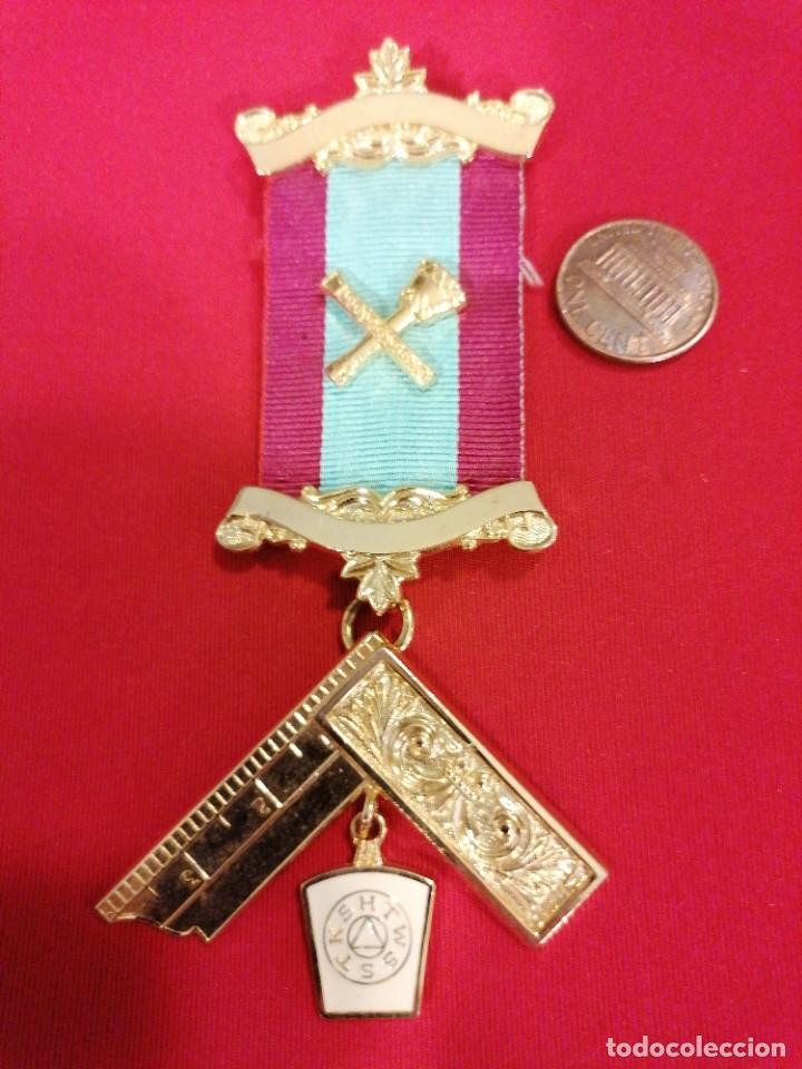 Militaria: Medalla masonica - Foto 1