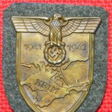Militaria: PARCHE KRIM 1941 – 1942. SHIELD KRIM 1941 – 1942. MEDIDAS: 70 X 60 MM. FAB