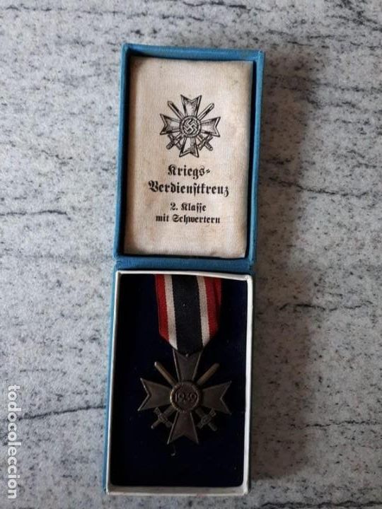 Militaria: DOCUMENTO ROMMEL KVK 2 + INSIGNIA - Foto 3