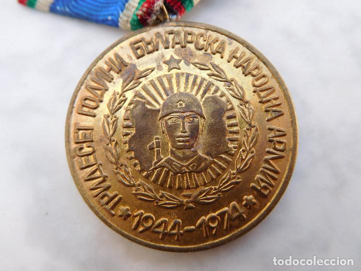 Militaria: Medalla de servicio sovi&eacute;tica de Bulgaria - Foto 3