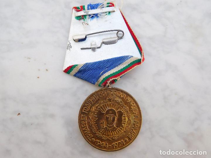 Militaria: Medalla de servicio sovi&eacute;tica de Bulgaria - Foto 4