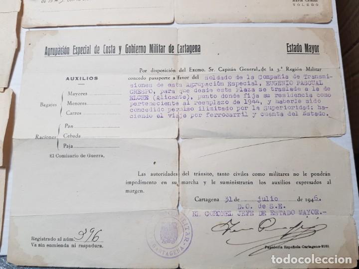 Militaria: Chapa Militar y Documentos acreditativos de la misma Rara 1944 - Foto 3 - 203182852