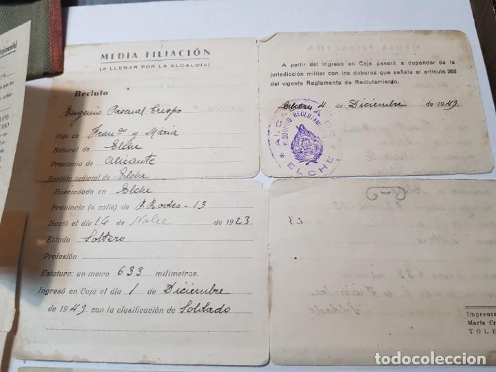 Militaria: Chapa Militar y Documentos acreditativos de la misma Rara 1944 - Foto 4 - 203182852