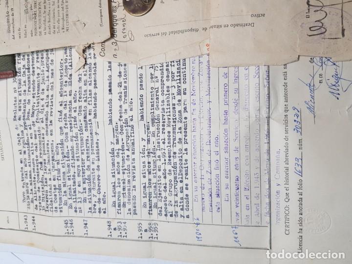 Militaria: Chapa Militar y Documentos acreditativos de la misma Rara 1944 - Foto 7 - 203182852