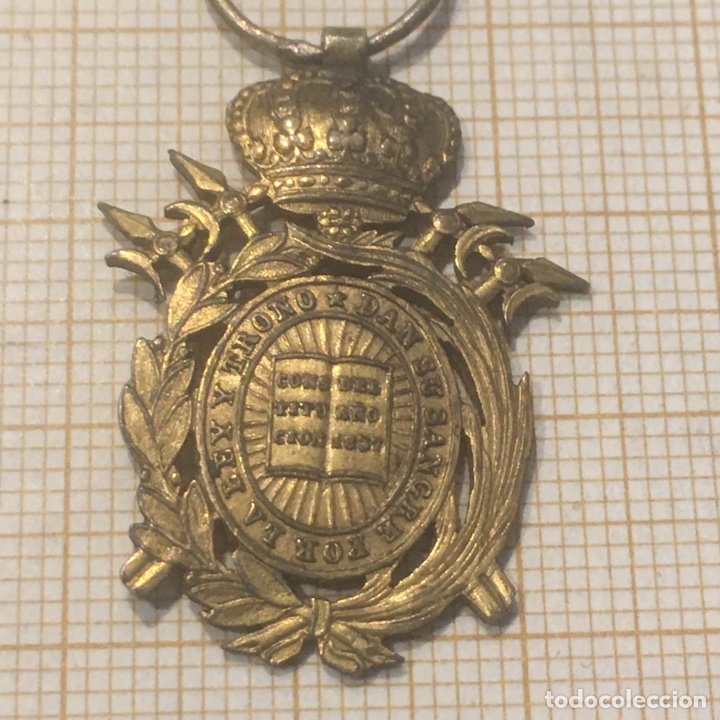MEDALLA DE DISTINCION DE LA NOCHE DEL 7 DE OCTUBRE 1841 (Militar - Medallas Españolas Originales )